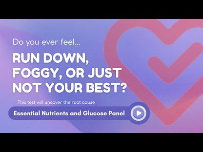 Essential Nutrients and Glucose Panel , Vitamin D, B12, and Blood Sugar Insights